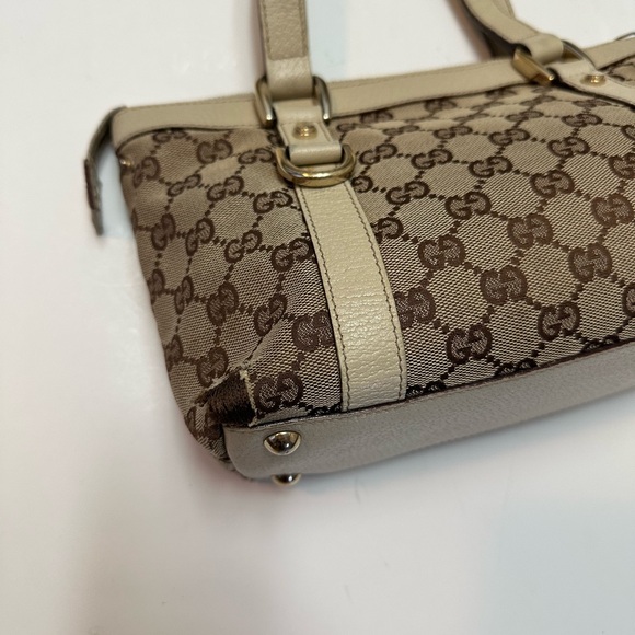 Gucci Abbey Beige and Brown Women's Bag - Picture 3 of 10